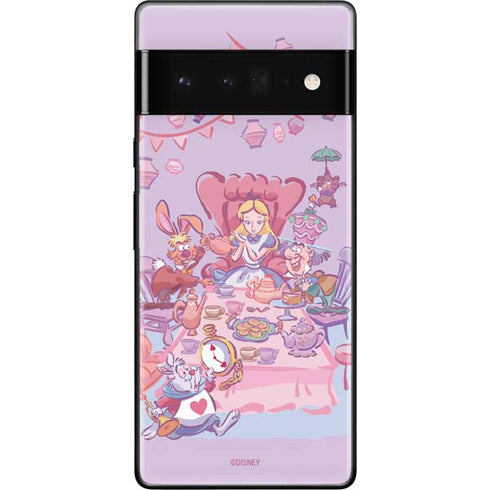 Disney Alice in Wonderland (animated) Mad Tea Party Google Pixel 6 Pro Skin